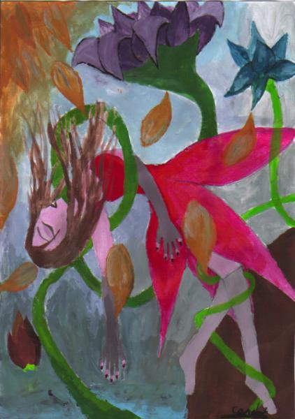 Etreinte v�g�tale.