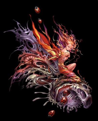 Lune de lueurs.. Bleues...