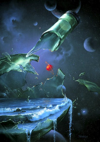 Encre rebelle go�tant aux �toiles...